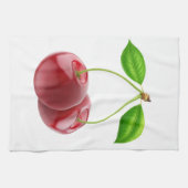 Linge De Cuisine Cerises douces (Horizontal)