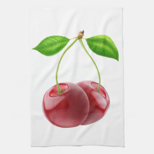 Linge De Cuisine Cerises douces