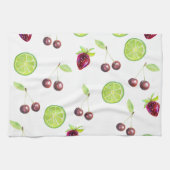 Linge De Cuisine Cerises Limites Fraises (Horizontal)