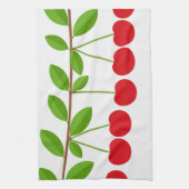 Linge De Cuisine Cerises rouges (Vertical)