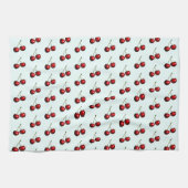 Linge De Cuisine Cerises rouges douces et fraîches (Horizontal)