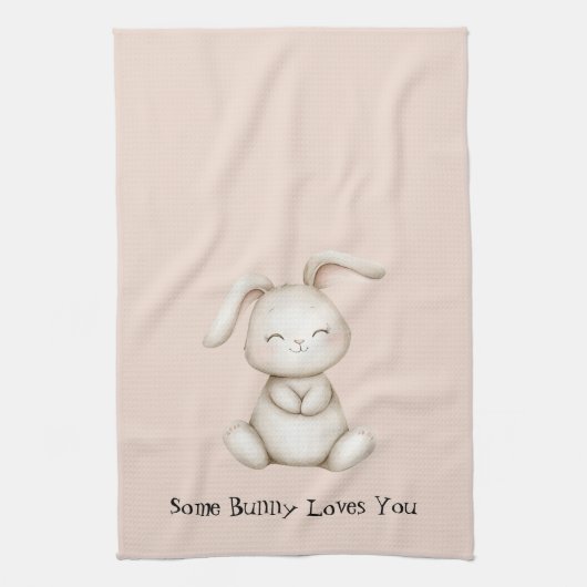 Linge De Cuisine Certain Lapin T'aime (Vertical)