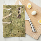 LINGE DE CUISINE CERVEAU (Quart Plié)