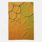 Linge De Cuisine ces bulles orange (Vertical)