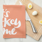 Linge De Cuisine C'est drôle, c'est l'heure de la Turquie Thanksgiv (Quart Plié)