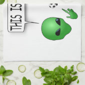 Linge De Cuisine C'Est Du Football (Plié)