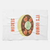 Linge De Cuisine C'est Gumbo Season Kitchen Towel (Horizontal)