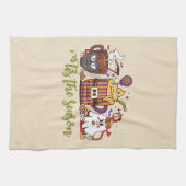 Linge De Cuisine "C'Est La Saison Café Halloween (Horizontal)