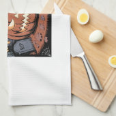 Linge De Cuisine C'est la saison Halloween (Quart Plié)