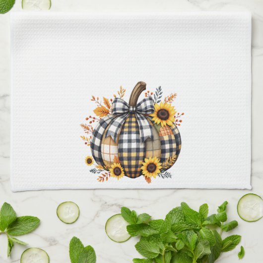 Linge De Cuisine C'est l'automne ! (Plié)