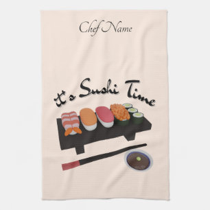 Linge De Cuisine C'est l'heure des sushis, sushis 