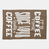 Linge De Cuisine C'est l'heure du café | Café de qualité (Horizontal)