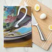 Linge De Cuisine C'est l'heure du thé (Quart Plié)