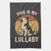 Linge De Cuisine C'est ma berceuse- Husky (Vertical)