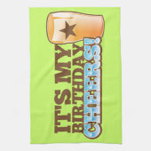 Linge De Cuisine C'est mes ACCLAMATIONS d'anniversaire ! bières ! (Vertical)