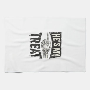 Linge De Cuisine C'est mon cadeau squelette main Halloween concepti