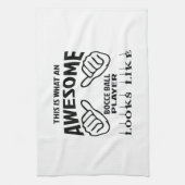 Linge De Cuisine C'est quel joueur impressionnant de boule de Bocce (Vertical)