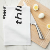 Linge De Cuisine C'est une chose de karma ! (Quart Plié)