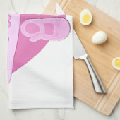 Linge De Cuisine C'est une fille Pink Heart Bow Chaussures Baby Gir (Quart Plié)