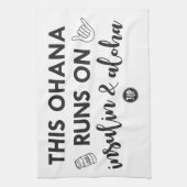 Linge De Cuisine Cet Ohana [lave] (Vertical)