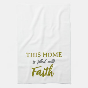 Linge De Cuisine Cette maison est pleine de foi