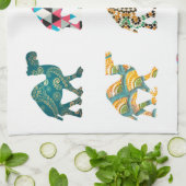 Linge De Cuisine Chameaux mignons d'amusement (Plié)