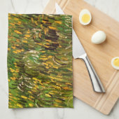 Linge De Cuisine Champ de blé à Auvers par Vincent van Gogh (Quart Plié)