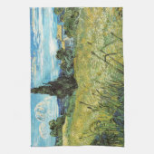 Linge De Cuisine Champ de blé vert Vincent van Gogh (Vertical)