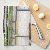 Linge De Cuisine Champ de courses de Saratoga et cour de Clare (Quart Plié)