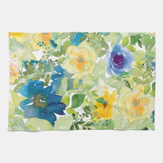 Linge De Cuisine Champ de fleurs (Horizontal)