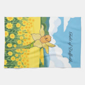 Linge De Cuisine Champ de jonquilles (Horizontal)