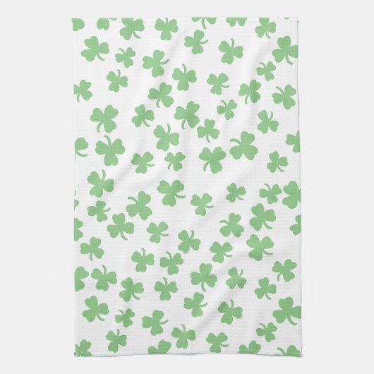 Linge De Cuisine Champ de trèfle (Vertical)