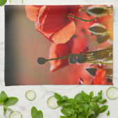 Linge De Cuisine Champ des pavots (Plié)