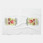 Linge De Cuisine Champagne Punch Cocktail Recette Noël (Horizontal)