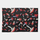 Linge De Cuisine Champignon rouge vintage (Horizontal)