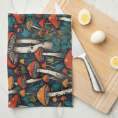 Linge De Cuisine Champignons (Quart Plié)