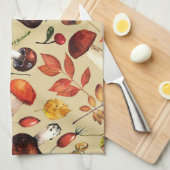 Linge De Cuisine Champignons d'automne (Quart Plié)