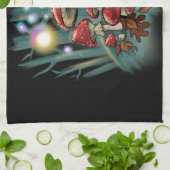 Linge De Cuisine Champignons des tabourets (Plié)