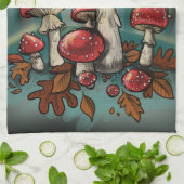 Linge De Cuisine Champignons enchantés (Plié)