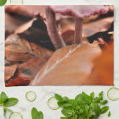 Linge De Cuisine Champignons violets (Plié)