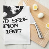 Linge De Cuisine Champion de cache-cache de Bigfoot depuis 1967 (Quart Plié)