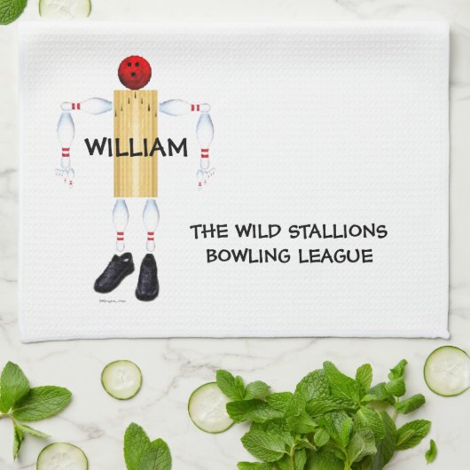 Linge De Cuisine Championnat de football (Plié)