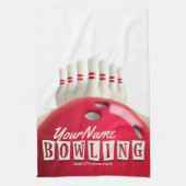 Linge De Cuisine Championnat de football américain de bowling (Vertical)