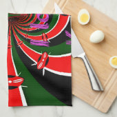 Linge De Cuisine Championnats du monde d'athlétisme du Kenya : Drap (Quart Plié)