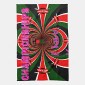 Linge De Cuisine Championnats du monde d'athlétisme du Kenya : Drap (Vertical)