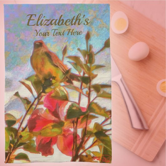 Linge De Cuisine Chanteur au bord de la piscine 2338