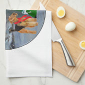 Linge De Cuisine Chants de Noël (Quart Plié)
