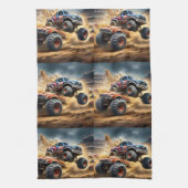 Linge De Cuisine Chaos on Wheels : Monster Truck Smash Derby, (Vertical)