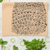 Linge De Cuisine Chapeau de fleurs (Plié)
