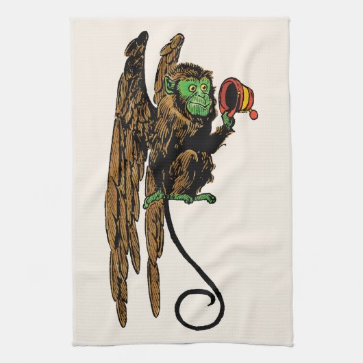 Linge De Cuisine Chapeau de singe volant maléfique de l'Assistant V (Vertical)